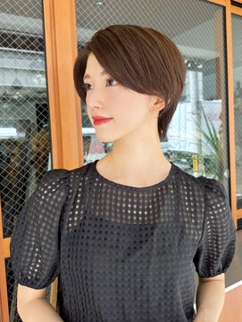 ルービック 難波(Rubik's) 【美シルエット×大人ハンサム】丸みショートボブ