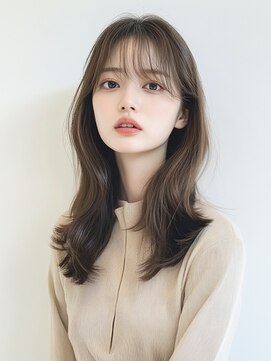 ブロウ ネックス ザ サロン 表参道(VLOW nex the salon) 【vlow 吉田#7】ナチュラルロング ヘーゼルカラー vlow 表参道