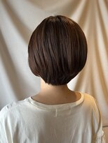 ココカラヘアー ニコ(cococara hair nico)&nbsp;丸みショート/ショートボブ/前髪あり