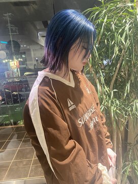 エミタス 柳通り(Emitas.) 【和歌山美容室】グラデーションカラーでお洒落デザインに