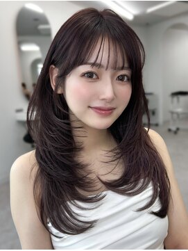 リッカ(LICCA) 【RINA】ピンクブラウン×レイヤーカット