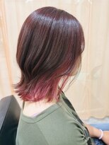 チェレ ロッソ 金剛店(Chere rosso)&nbsp;インナーピンク・モーヴピンク・ボブレイヤー・クラゲヘア