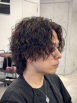 ネクストメンズ 表参道(NEXT men's)&nbsp;MEN’S HAIR/サーフカール/刈り上げセンターパート