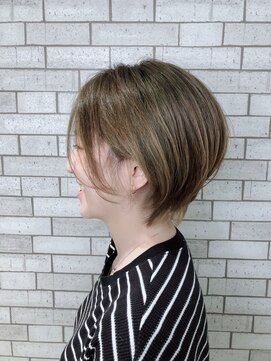 ゼルレーヴ(ZELE reve) 伸ばしかけショートボブ