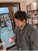 スパイキーショート×ハーデスト仕上げ