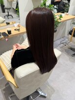 ブランシュ 南行徳店(BLANCHE)&nbsp;髪質改善カラー/透明感カラー/ショコラブラウン/レイヤーカット