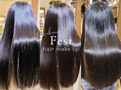 フェスト ヘア メイクアップ(Fest hair makeup)の写真