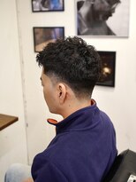 ザチョップショップ キチジョウジ(THE CHOP SHOP KICHIJOJI) テーパーフェード アイロンパーマ