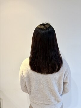 ペスカケイクリエイティブ(PESCA K-CREATIVE) 乾かすだけでまとまる◎艶ストレート×美髪縮毛矯正