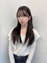 シエ バイ ケンジ 湘南台(sie by KENJE)&nbsp;ミルクティーブロンド/ダークブルー/デジタルパーマ/湘南台