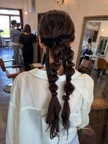 ロゴライフアットガーデン(logo life at garden)&nbsp;ヘアセット☆