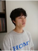 10代20代30代 くせ毛活かしたメンズヘア
