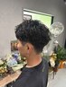 メンズカット+パーマ ¥11,000