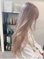 ペレ 原宿(PELE)&nbsp;ダークパープルナチュラルショート夏のヘアアレンジ原宿