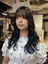 トリコ心斎橋(trico) イヤリングカラー☆ブルー
