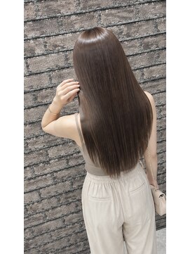 チャーム ヘア リゾート(charm hair resort) 絹髪縮毛矯正スタイル