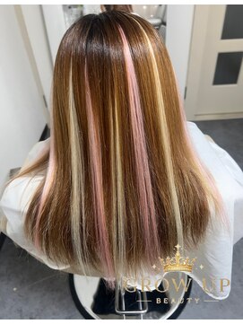 グロウアップビューティー(GLOW UP BEAUTY) シールエクステ/ハイライト/メッシュ/キッズシールエクステ