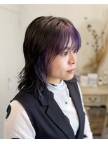 ロッカ(ROCCA) 個性派フロントカラー×無造作マッシュ