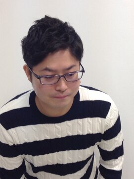 レオンOK アップバング刈上げショート