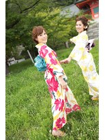 オーバーキャプテンネイキッド(OVER CAPTAIN NAKED)&nbsp;2016ふりふゆかたコレクションvol.08【仲良しペア撮影】ver.1