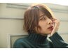 前髪カット+選べるオーガニックカラー￥9460⇒￥6090