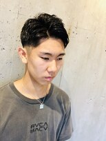 ラグシス ザ バックルーム(LUXIS THE BACK ROOM)&nbsp;フェード×アップバング［立川/メンズ］