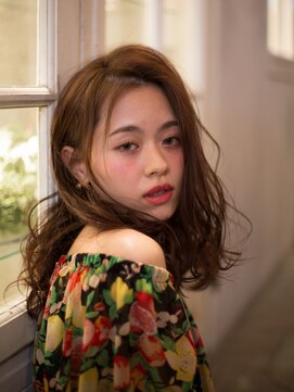 美容室 クラフトヘアー 西葛西店(CRAFT HAIR) セクシーなふわミディ【西葛西】