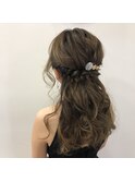 【Jour京都:北谷】ふわふわハーフアップ◎