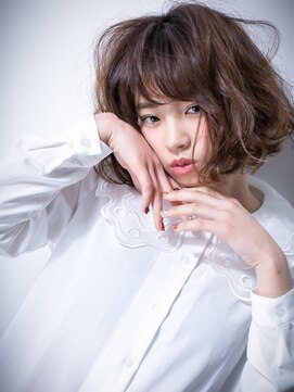 カバーヘアアンドスパ ブリス 浦和(COVER HAIR&SPA bliss) *bliss浦和*お人形さんみたい♪外国人風カール小顔ボブw