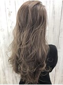 【lykke】リラクシーロング×High contrast Balayage