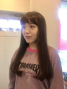 ヒュッゲ ヘアーワークス(hygge hair works) ストレートロング