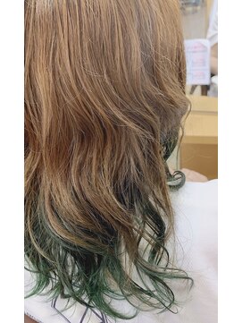 プレッソヘアー Presso hair インナーカラー