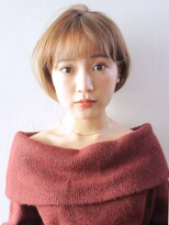 アイティー バイ アルバム 中野店(IT by ALBUM)&nbsp;ラフショートボブ_エアリーミディショートパーマ_8280