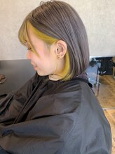 ☆さりげなさが可愛い☆ライフスタイルに合わせたインナーカラー