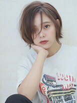 ヘアリゾート粋 リマ 銀座店(lima)&nbsp;ショートレイヤー/ショートボブ/ウルフカット/ベージュ【銀座駅]