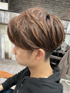 アッドヘアー(Add hair) 【韓流】モテ髪×前下がり×センターパート