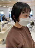 オン眉ショート