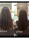 髪質改善カラー