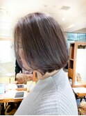 西梅田/グレージュボブ 【Attirer 飯田裕之】
