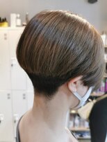 ドットライントゥーフェイス(.line to face) サッパリショートヘア