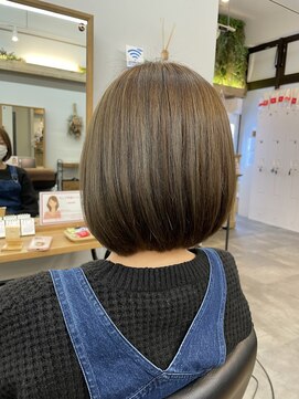 カノエ 宇部小串店(canoe) ボブスタイル/髪質改善縮毛矯正/髪質改善/韓国風/韓国ヘア