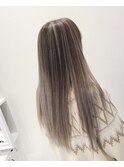 バレイヤージュ×GLAY 外国人風カラー