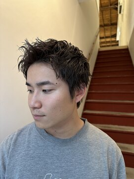 イオ(io) spykey short/dark brown【KAZUKI】