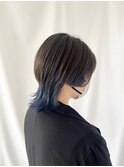 ウルフカット/インナーカラーカット/千葉