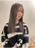 グレージュカラー/ブリーチ/ケアブリーチ/韓国