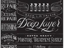 ディープレイヤー《*反応型補修成分でハイダメージ毛をタフで輝く髪へと作り上げる*》