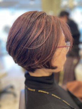 エメールヘア(aimere hair) 春にオススメ！ピンク系ハイライト