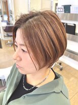 レッド(ReD)&nbsp;ショート　ショートヘア　ショートボブ　金沢美容室