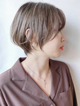 モリオフロムロンドン 原宿本店(morio from London) 【morio原宿】大人 ショート ハイライトカラー