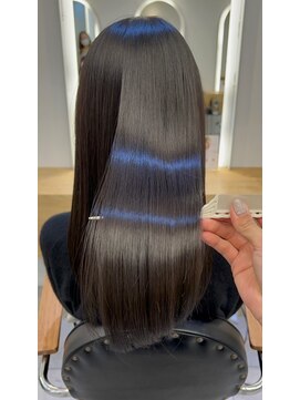 ジーナ 本八幡(Zina) 大人かわいい20代30代40代小顔スモーキーグレージュ　Zina本八幡